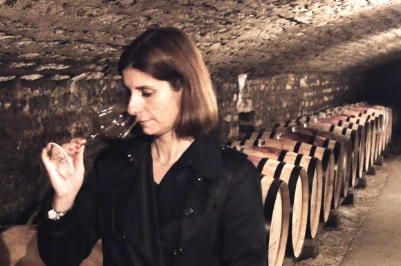 Burgundian Caroline Parent-Gros, whose family has spent 14 generations in the wine business, believes the family's best wines are ahead of her. Credit: Copyright 2016 David Baker