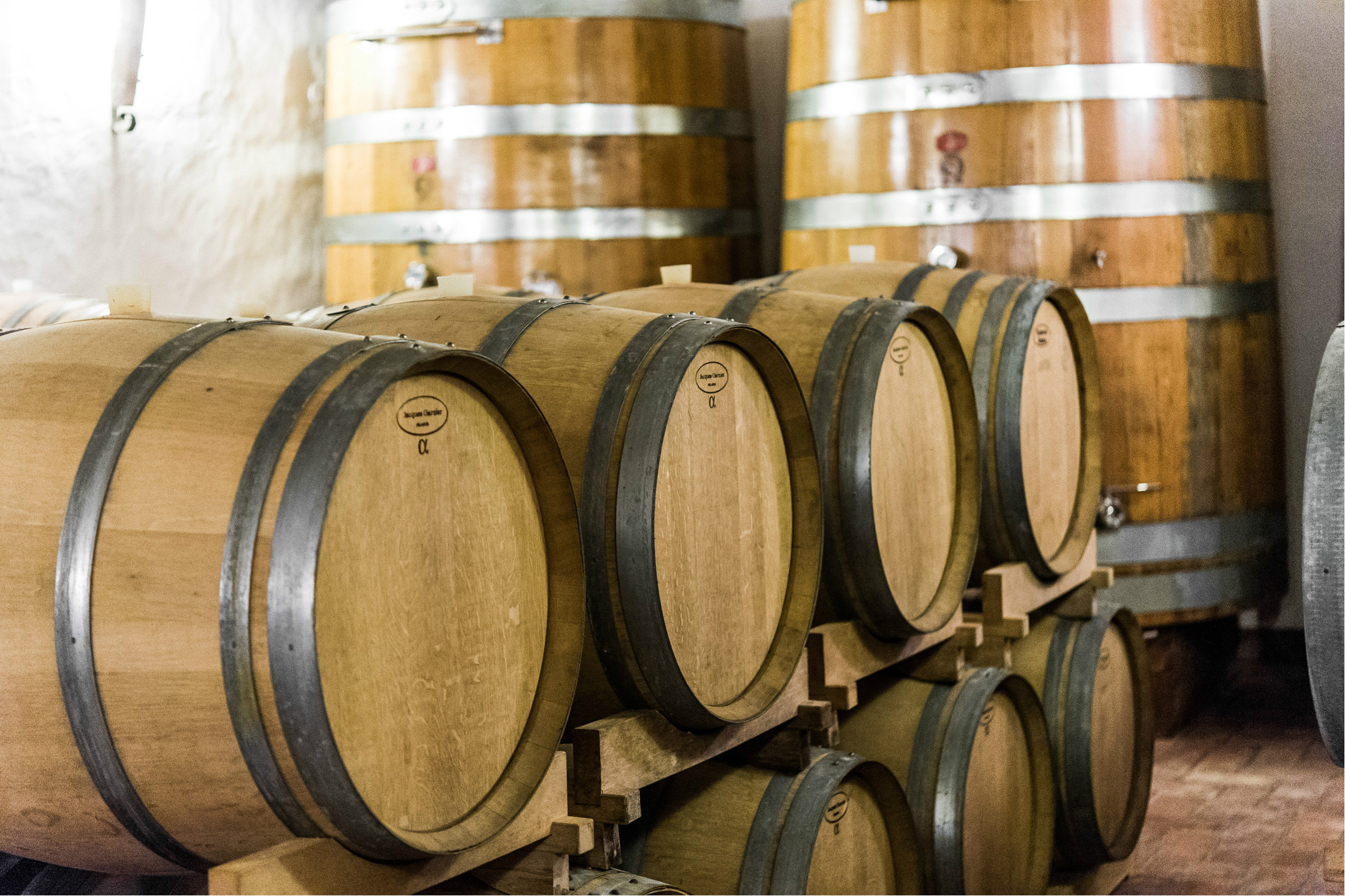 The wines made by Kabola Winery spend 12 to 18 months in Slavonic oak barrels, for a textured wine. Credit: Courtesy of Kabola Winery
